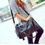 [grhmf2200012]New Style Rivets Tassel Handbag Shoulder Bag