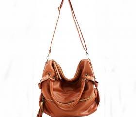 [ grdx02150]New Tassel Leather Handbag Cross Body Shoulder Bag &handbag