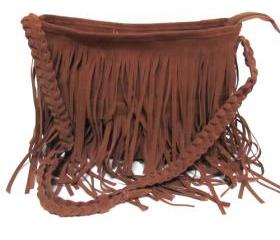 [grdx02081]Fashion Tassel Celebrity Shoulder Messenger Cross Body Bag Tote Handbag