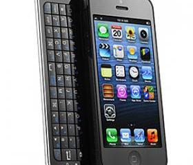 [grdx0031A]Black SLIDE OUT bluetooth Keyboard Wireless for iPhone 4/4s